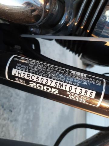 2005 HONDA VT750 CA JH2RC50375M101355