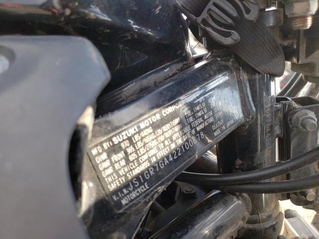 2002 SUZUKI GSX750 F JS1GR7GA422100678