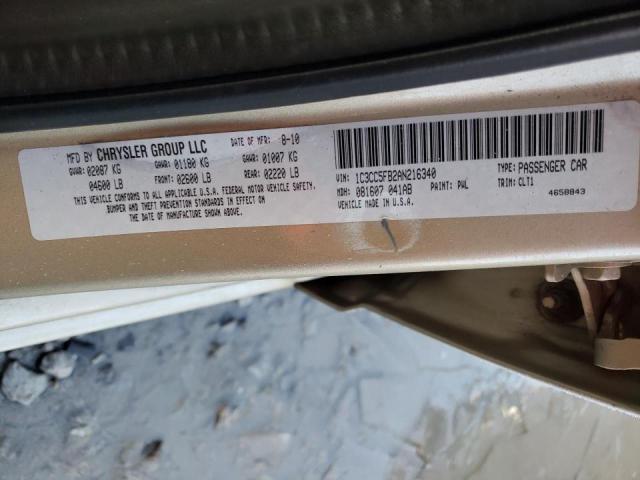 2010 CHRYSLER SEBRING LI 1C3CC5FB2AN216340