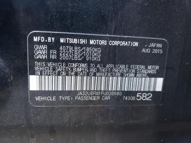 2015 MITSUBISHI LANCER GT JA32U8FW1FU026680