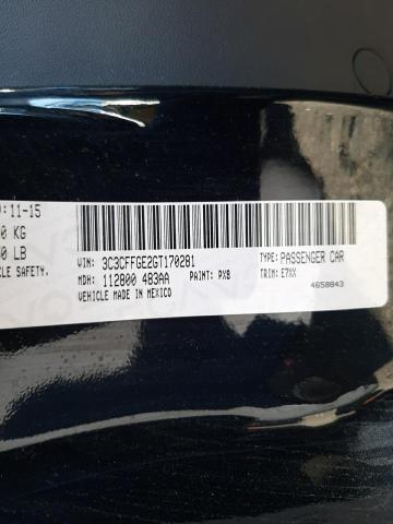 2016 FIAT 500 ELECTR 3C3CFFGE2GT170281