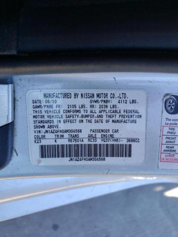2010 NISSAN 370Z JN1AZ4FH0AM304568
