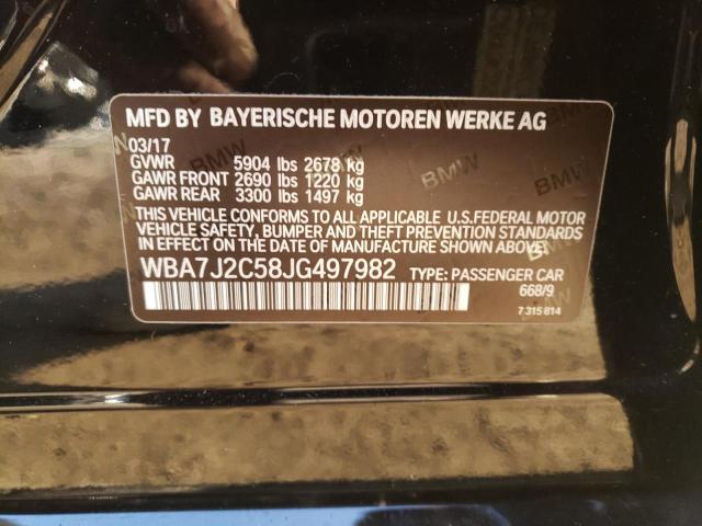 2018 BMW 740 XE WBA7J2C58JG497982