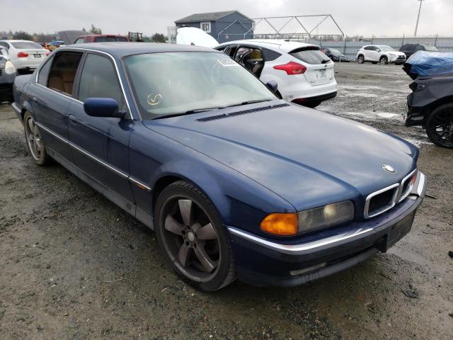 BMW salvage cars for sale: 1998 BMW 740 IL