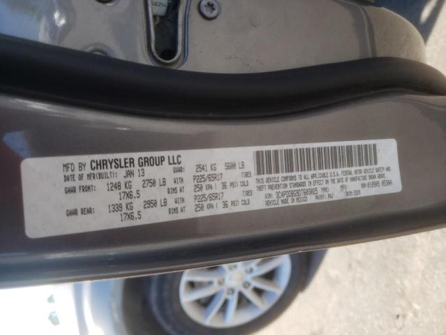 2013 DODGE JOURNEY 3C4PDDBG9DT603025