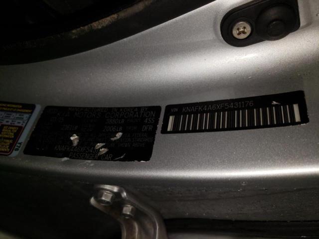 KNAFK4A6XF5431176 Kia Forte Lx 2015. Фото: 9