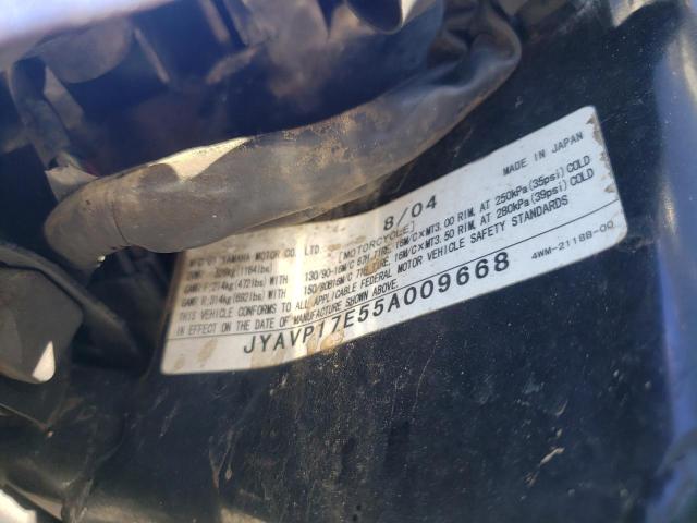 2005 YAMAHA XV1700 A JYAVP17E55A009668