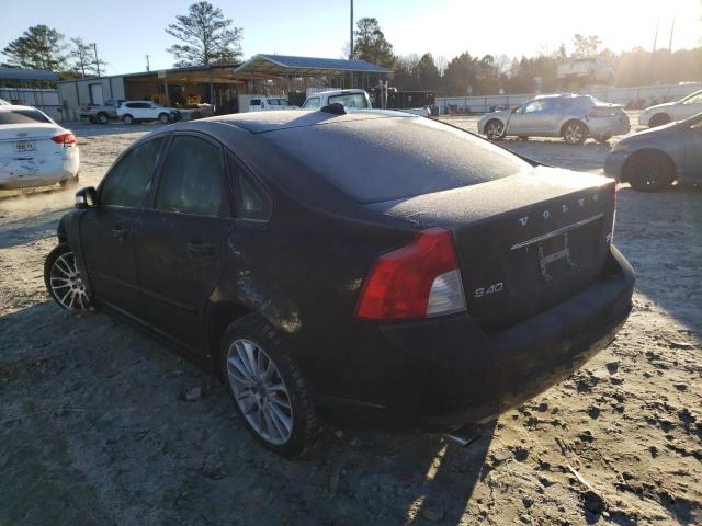 2011 VOLVO S40 T5 YV1672MS3B2546287
