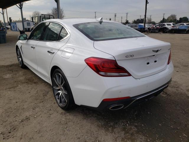 2021 GENESIS G70 KMTG74LE0MU070882