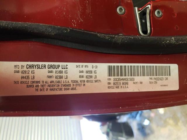 2010 DODGE CALIBER HE 1B3CB5HA0AD615659