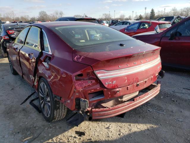 2019 LINCOLN MKZ RESERV 3LN6L5F96KR602095