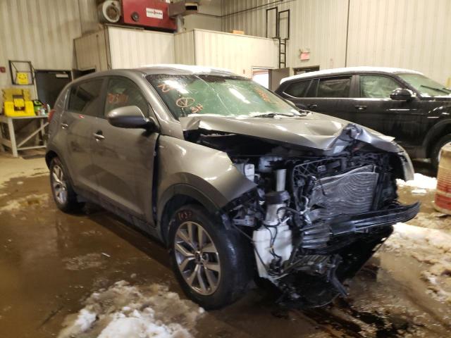 Salvage cars for sale from Copart Lyman, ME: 2016 KIA Sportage