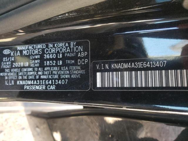 KNADM4A31E6413407 KIA RIO LX