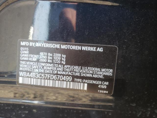 2015 BMW 435 XI GRA WBA4B3C57FD670499