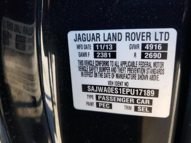 2014 JAGUAR XF SAJWA0ES1EPU17189