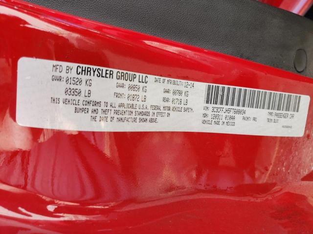 2015 FIAT 500 ABARTH 3C3CFFJH5FT608034