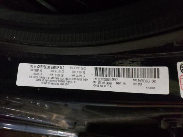 2012 DODGE AVENGER SX 1C3CDZEG0CN165957