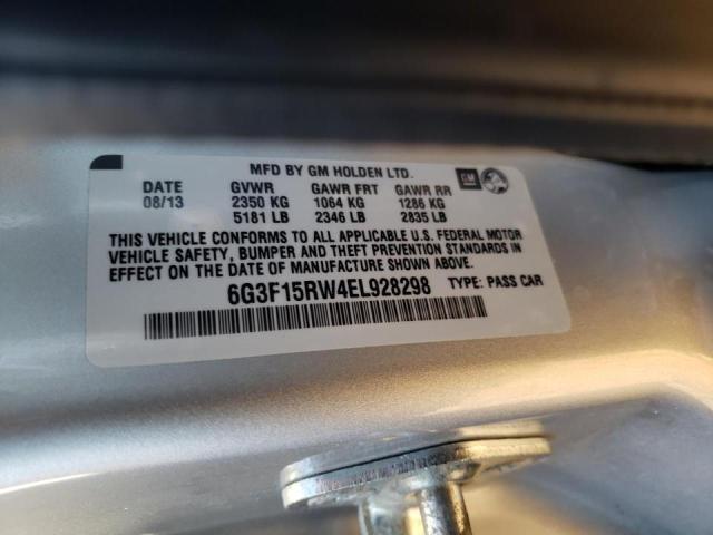 2014 CHEVROLET SS 6G3F15RW4EL928298