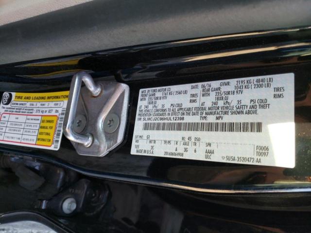 2017 LINCOLN MKC SELECT 5LMCJ2C96HUL12398