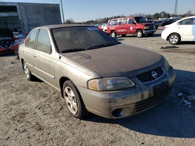 Salvage cars for sale from Copart Fredericksburg, VA: 2003 Nissan Sentra XE