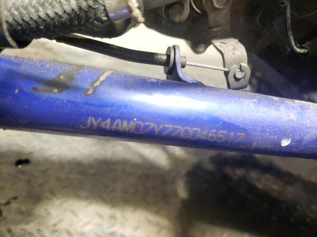 2007 YAMAHA YFM700 R JY4AM07Y77C046517