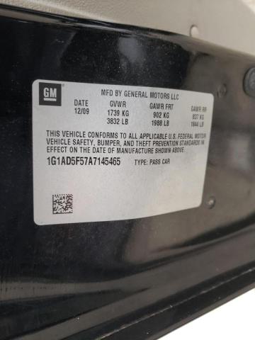 2010 CHEVROLET COBALT 1G1AD5F57A7145465