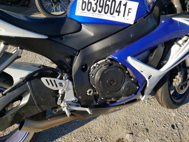 2006 SUZUKI GSX-R600 K JS1GN7DA862110538