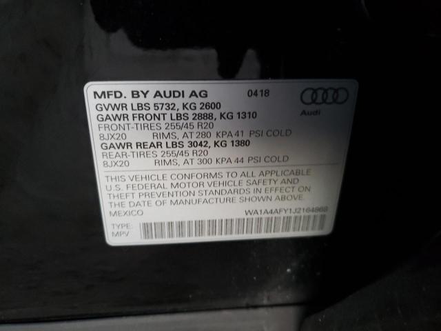 2018 AUDI SQ5 PREMIU WA1A4AFY1J2164868