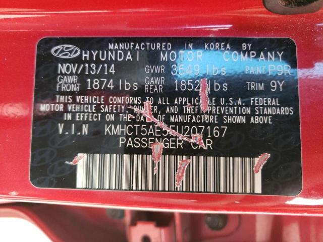 2015 HYUNDAI ACCENT GS KMHCT5AE5FU207167