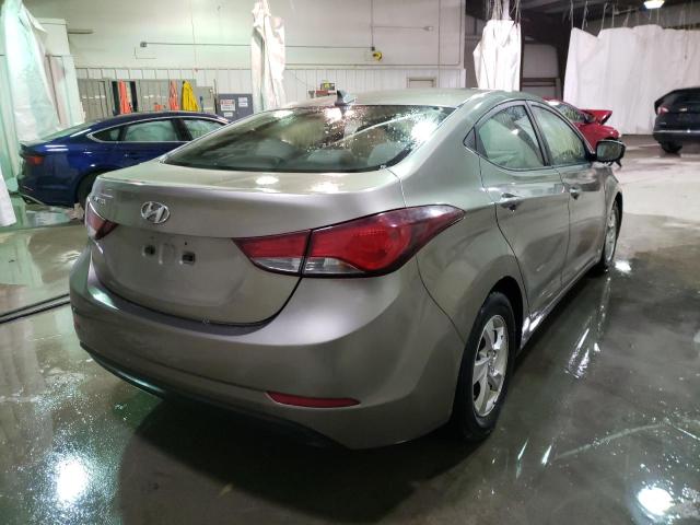 5NPDH4AE6EH524081 Hyundai Elantra Se 2014. Фото: 3