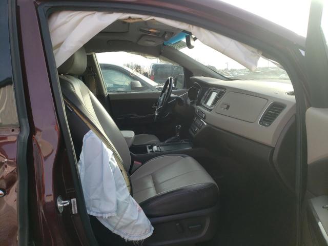 2015 KIA SEDONA SXL KNDME5C10F6037236