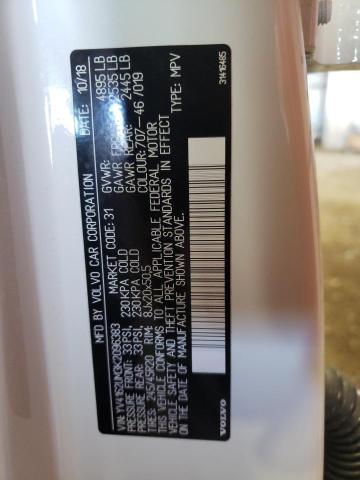 2019 VOLVO XC40 T5 R- YV4162UM3K2096383