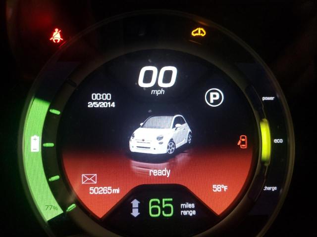 2014 FIAT 500 ELECTR 3C3CFFGE7ET266971