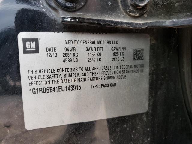 VIN 1G1RD6E41EU143915 2014 Chevrolet Volt no.10