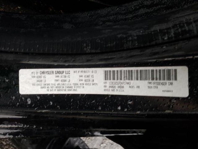 2013 DODGE AVENGER SX 1C3CDZCG7DN717443