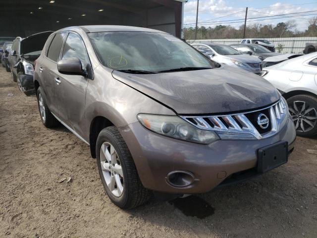 Salvage cars for sale at Houston, TX auction: 2010 Nissan Murano S