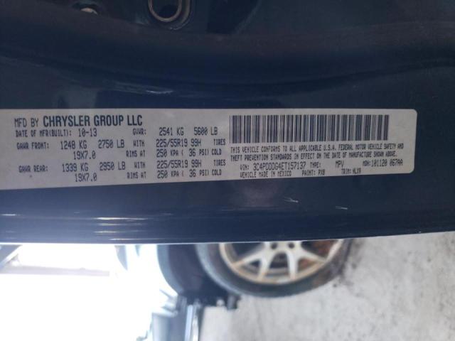 2014 DODGE JOURNEY LI 3C4PDDDG4ET157137