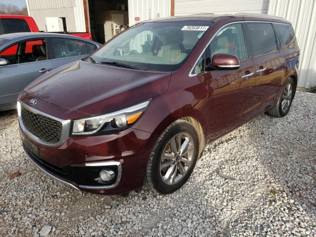 2015 KIA SEDONA SXL KNDME5C10F6037236