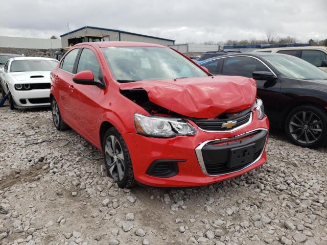 Salvage cars for sale from Copart Hueytown, AL: 2020 Chevrolet Sonic Premium