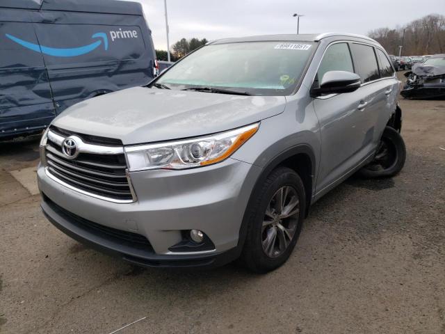 VIN 5TDJKRFH8ES048933 2014 Toyota Highlander, Xle no.2