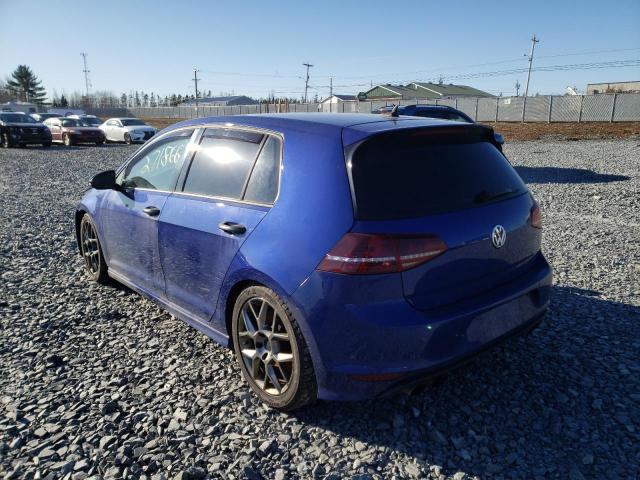 2016 VOLKSWAGEN GOLF R WVWUF7AU7GW112652