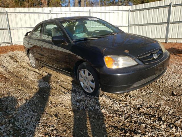 Salvage cars for sale from Copart Knightdale, NC: 2001 Honda Civic