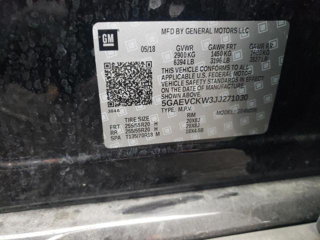 2018 BUICK ENCLAVE AV 5GAEVCKW3JJ271030