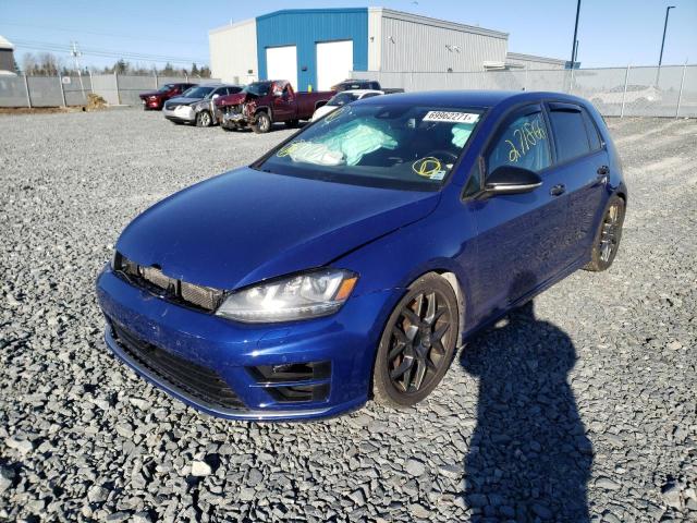 2016 VOLKSWAGEN GOLF R WVWUF7AU7GW112652