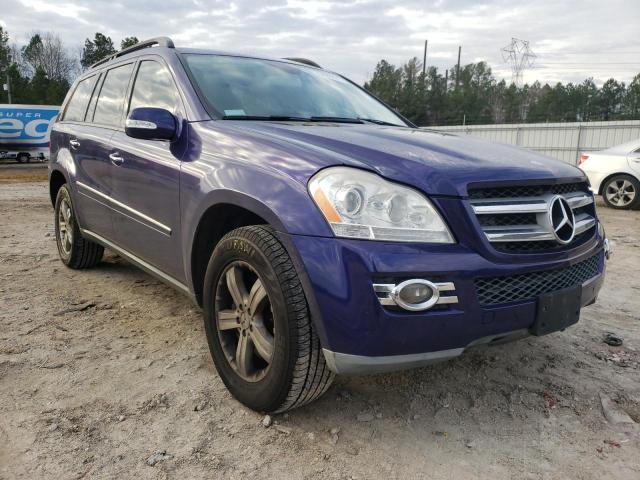 Salvage cars for sale from Copart Charles City, VA: 2007 Mercedes-Benz GL450