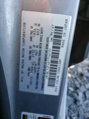 JM1BL1UF4D1716131 Mazda 3 I 2013. Фото: 9