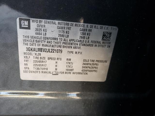 3GKALMEV2JL221079 Gmc Terrain Sl 2018. Фото: 9
