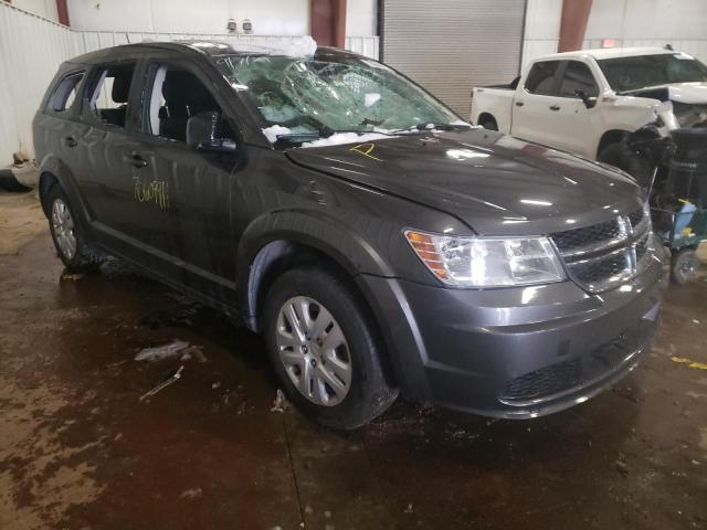Salvage cars for sale from Copart Lansing, MI: 2015 Dodge Journey SE