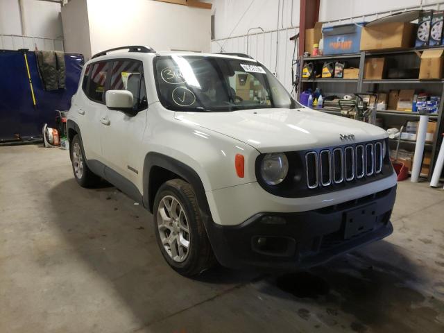 Jeep salvage cars for sale: 2017 Jeep Renegade