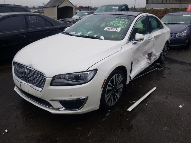 2019 LINCOLN MKZ RESERV 3LN6L5MU6KR623603